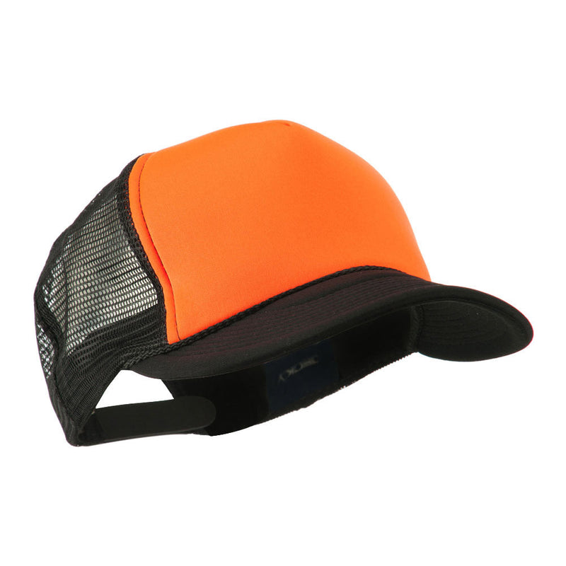 Flat Bill Neon Trucker Cap