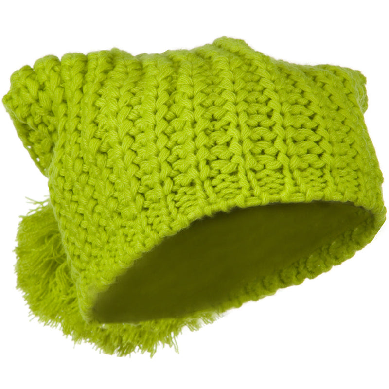Fall Back Pom Pom Knit Hat