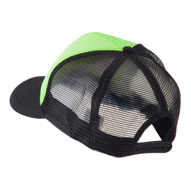 Flat Bill Neon Trucker Cap