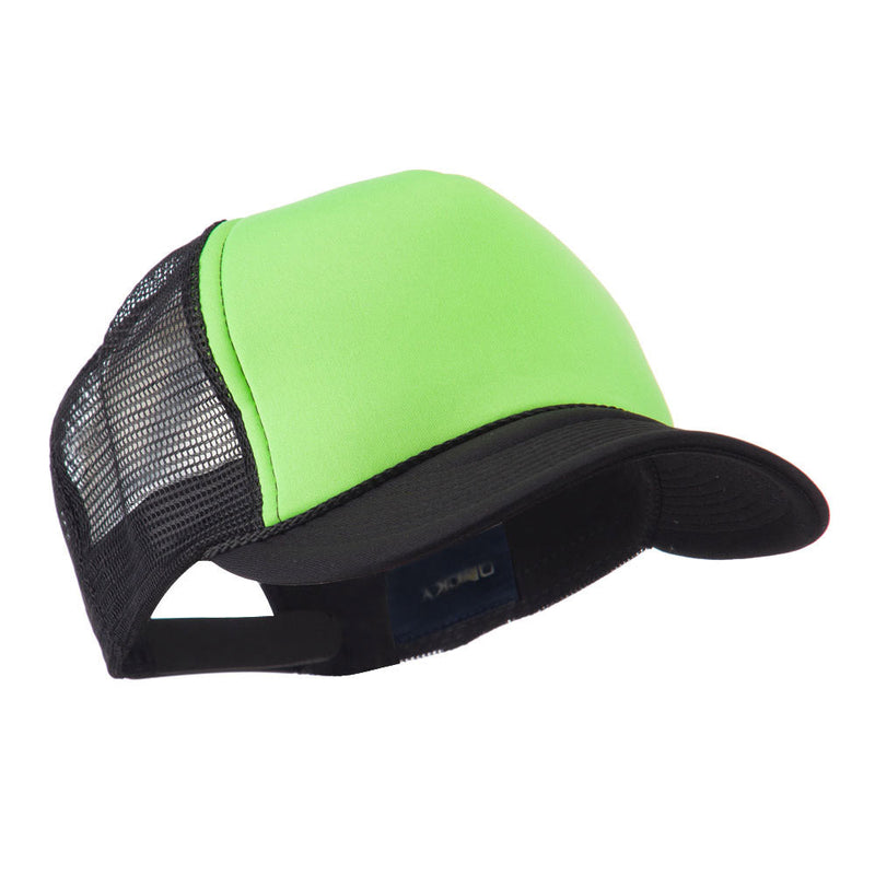 Flat Bill Neon Trucker Cap