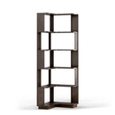 6-Tier L-Shaped Corner Bookshelf with Anti-Tip Safety Kit