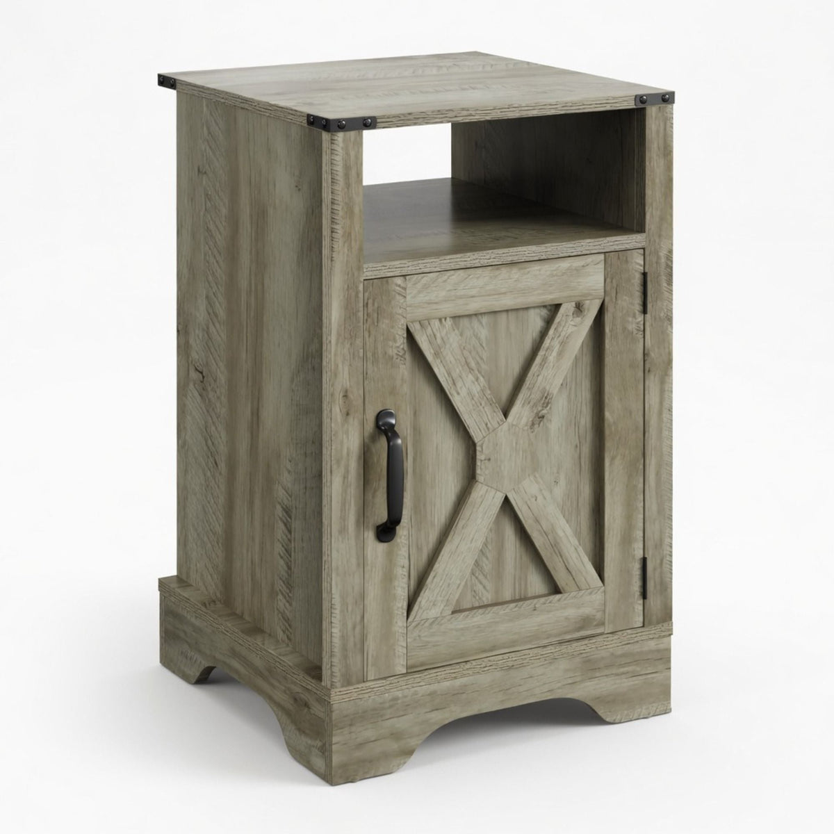 Farmhouse Nightstand, Charging Station & Storage, photo 6 of 40