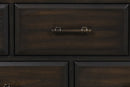 9 Drawer Dresser - Mahogany