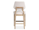 Sunset Cove - Counter Chair With Upholstered Seat and Back (Set of 2) - Sanibel Brown