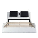 Platform Bed Frame With LED Lighting, tooth Music, Vibration Massage by Unique Piece Furniture