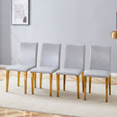 Modern Dining Chairs With Metal Legs by Unique Piece Furniture