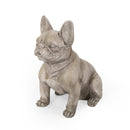 Dog Garden Sculpture, Outdoor French Bulldog Statue