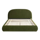 Archie Puffy Grounded - Upholstered Platform Bed by HouseOfZazla