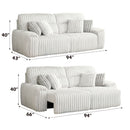 Jaya - Power Motion Sofa With Sleeper & USB Port - Mondo Gray