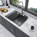 Topmount Kitchen Sink 16 Gauge, Single Bowl by HouseOfZazla