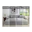 Hilde - Sectional Sofa With 4 Pillows by Unique Piece Furniture