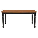 Hollyoak Rectangular 63-inch Wood Dining Table Walnut