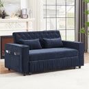 Pull-Out Sofa Bed Convertible Couch With Adjustable Backrest For Living Room by HouseOfZazla