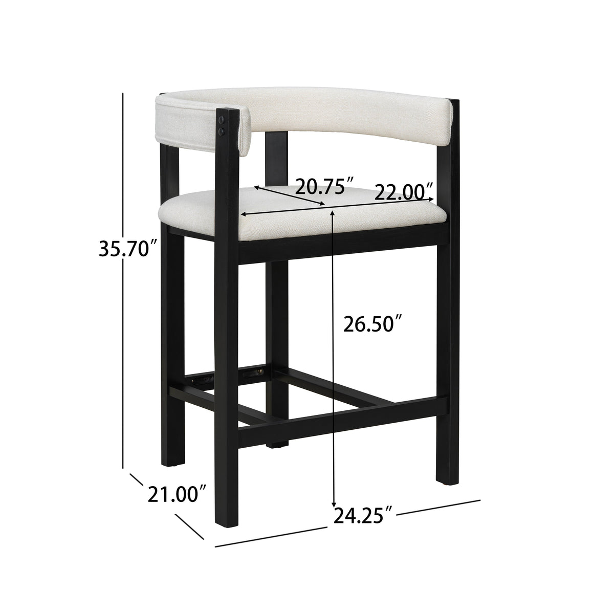 Counter Stool Set of 2, photo 10 of 10