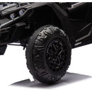 24V Two-Seater Kids Ride On UTV W/Parents Remote Control,Four-Wheel Suspension,Slow Start,Large wheel design,Anti-collision bar,Storage space,Music,USB,Bluetooth,Volume control,LED lights for Kids 3+.