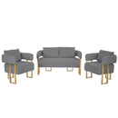 Decorative Upholstered Side Chair For Living Room