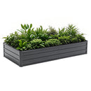 6x3x1 FT Metal Raised Garden Bed Outdoor Planter by HouseOfZazla