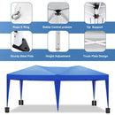 10'x20' EZ Pop Up Canopy Outdoor Portable Party Folding Tent with 6 Removable Sidewalls by HouseOfZazla