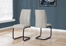 Dining Chair, Side, Upholstered For Dining Room, Contemporary & Modern (Set of 2) by HouseOfZazla