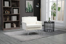 Accent Chair, Living Room Chair / leisure single sofa with acrylic feet
