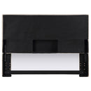 Kosmo Upholstered Queen or Full Panel Headboard Sand