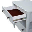 Open Nightstand With 2 Drawers by Unique Piece Furniture