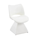 Modern Swivel Dining Chair With High Back by Unique Piece Furniture