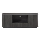 Modern Wavy TV Stand Rounded Sideboard With Storage Cabinet