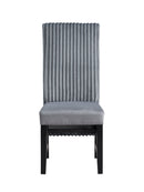 Kini - 7 Pieces Dining Room Set - Black by HouseOfZazla