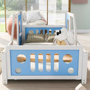 Classic Car Shaped Platform Bed With Wheels by HouseOfZazla