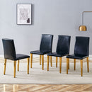 Modern Dining Chairs With Metal Legs by Unique Piece Furniture