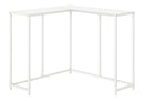 Corner Accent Console Table For Entryway, Unique L-Shaped Design