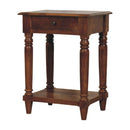 Turned Legs Drawer Table by Unique Piece Furniture
