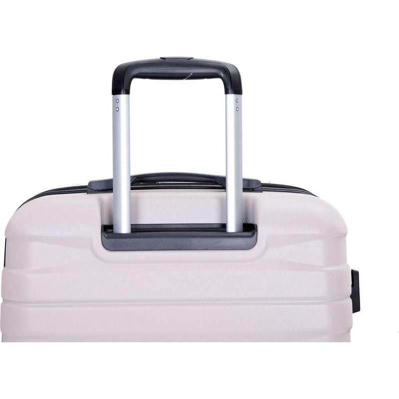 3 Piece Luggage Sets PC Lightweight & Durable Expandable Suitcase with Two Hooks, Double Spinner Wheels, TSA Lock, (21/25/29) Sand