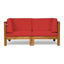 Oana - 2 Piece Loveseat Set With Water Resistant Cushions by HouseOfZazla