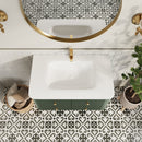 36" Wall Mounted & Floating Single Vanity