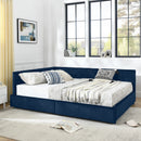 Upholstered Bed Frame With Tufted Backrest And Armrests by Unique Piece Furniture