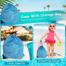 24Pcs Diving Toys Swimming Pool Toys Swim Toys for Kids Aged 3+ Years Old Swim Thru Rings Torpedoes Gems Volleyball Storage Bag by GBruno Store