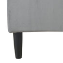 Aspen - Vertical Tufted Modern Headboard Platform Bed Set by HouseOfZazla