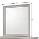 Square Mirror, Stylish Design by HouseOfZazla