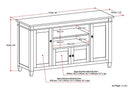 Carlton - TV Media Stand