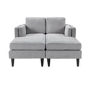 Chaise Lounge Sofa Bed With Dual Layer Armrests for Living Room by HouseOfZazla