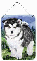 Alaskan Malamute Aluminium Metal Wall or Door Hanging Prints