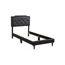 Button Tufted Bed Charming For Cozy Spaces by Unique Piece Furniture