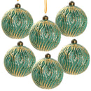Christmas Ball Glass Decorative Hanging Ball Christmas Tree Ornaments For Holiday Party Decorations by Unique Piece Furniture