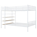 Bunk Bed With 5 Tier Shelves by Unique Piece Furniture