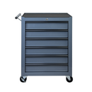 Rolling Metal Tool Chest with 6 Drawers