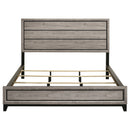 Watson Wood California King Panel Bed Light Taupe