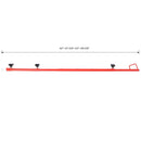 Hatch Jammer Holder Support Rod Replacement, Retractable Car Door Jammer Kit - Red by HouseOfZazla