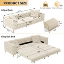 3-In-1 Convertible Sleeper Sofa by HouseOfZazla